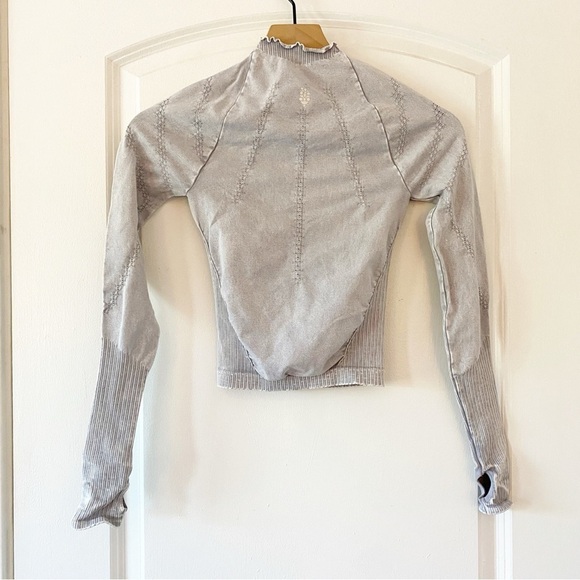 FREE PEOPLE Good Karma High Neck Athletic Top NEW - Picture 7 of 10